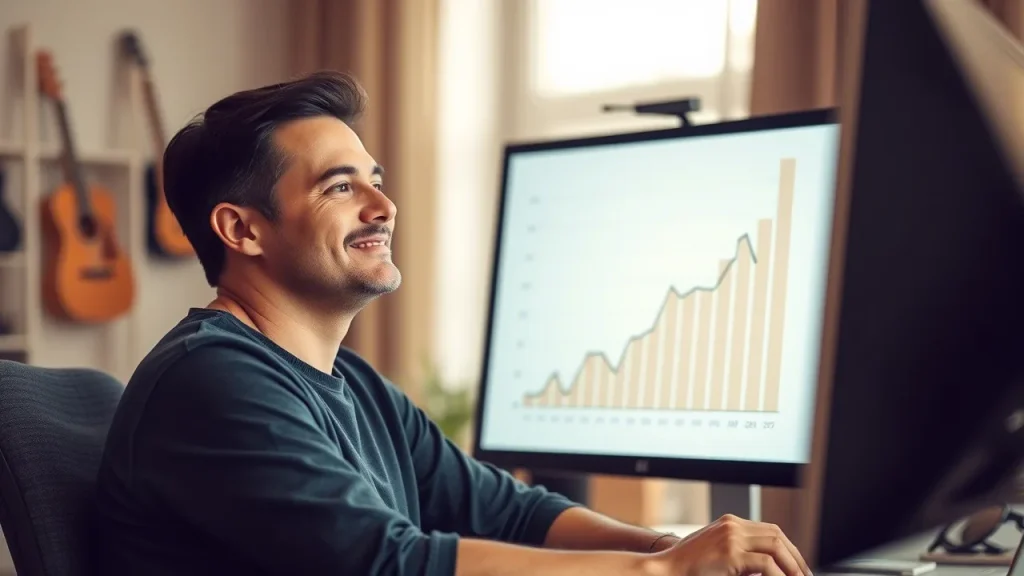 💰 Descubra os 7 Pilares da Prosperidade Financeira e Como Aplicá-los na Sua Vida Homem sorrindo enquanto visualiza suas metas financeiras alcancadas 1024x576 - 💰 Descubra os 7 Pilares da Prosperidade Financeira e Como Aplicá-los na Sua Vida