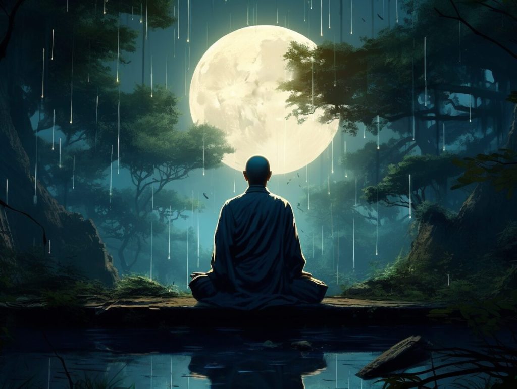 homem meditando lua transformacao 1024x771 - Astrologia: Descubra Seu Mapa Astral e Transforme Sua Vida