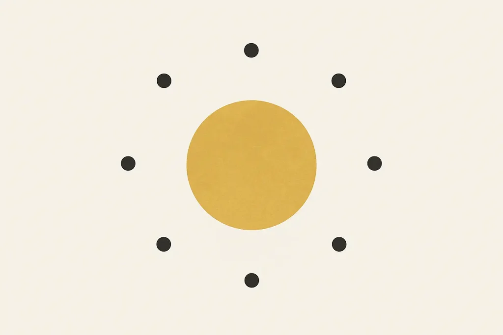 siddhis oito letras circulo minimalista 1024x683 - O que s&atilde;o Siddhis: Poderes Espirituais Explicados