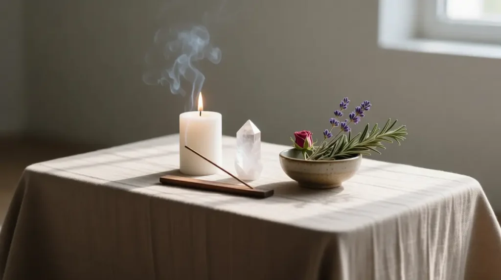 mesa ritual cura ancestral 1024x572 - Cura Ancestral: Conex&atilde;o, Liberta&ccedil;&atilde;o e Transforma&ccedil;&atilde;o