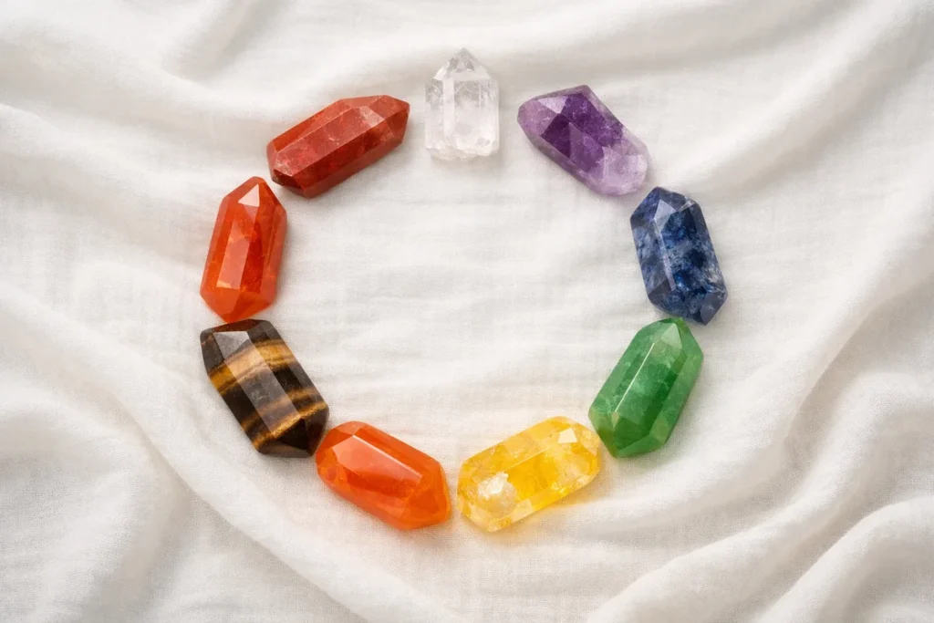 cristais cores cura 1024x683 - Significado Espiritual das Cores: Um Guia Transformador para Sua Jornada