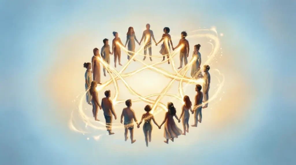 energia coletiva conexao 1024x571 - Egr&eacute;gora Espiritual: O Poder Invis&iacute;vel que Molda nossa Realidade