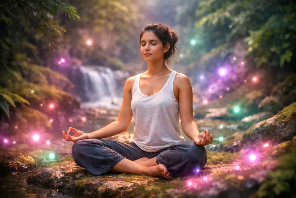 meditacao cores espiritualidade 1024x683 - Significado Espiritual das Cores: Um Guia Transformador para Sua Jornada