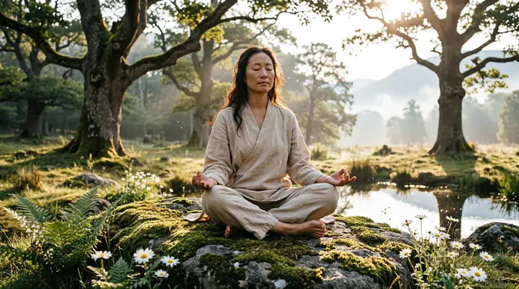 meditacao conexao espiritual 1024x571 - O que s&atilde;o Dons Espirituais e Como Reconhec&ecirc;-los em Sua Jornada