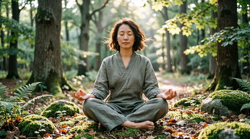 O que o Elemento Terra Representa: Um Guia Transformador meditacao conexao terra natureza 1024x571 - O que o Elemento Terra Representa: Um Guia Transformador