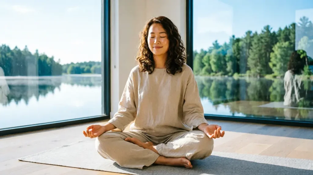Corpo Causal: O que é e Como Desenvolver sua Consciência Superior meditacao paz interior 1 1024x571 - Corpo Causal: O que é e Como Desenvolver sua Consciência Superior